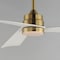 Maxim Lighting Vortex 60'' Indoor Fan with LED Light Kit, Natural Aged Brass 88839WTNAB - alternate 3